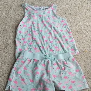 Kids Tank Top And Shorts Set